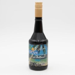 *Crown Jallab Syrup Glass 600 ml x 12 ct